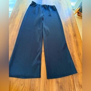Elegant Vince Indigo Blue Satin Pants 30” Inseam